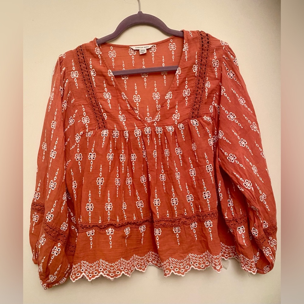 American Eagle Long sleeve blouse